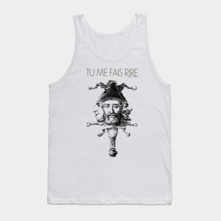 'You make me laugh' Joker, monotype Tank Top